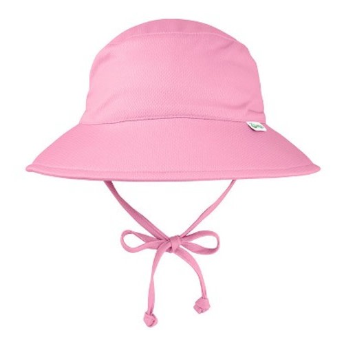 Green Sprouts Baby/Toddler Breathable Bucket Sun Protection Hat - Light Pink - 0/6 Months