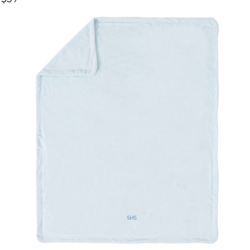 Chamois Baby Blanket