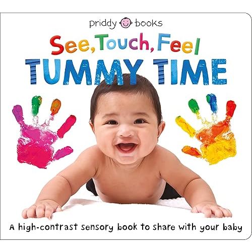 See Touch Feel: Tummy Time Board book – Touch & Feel, March 7, 2023