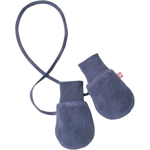 Zutano Baby Boys' Fleece Mittens, 0-3M, Color: Navy