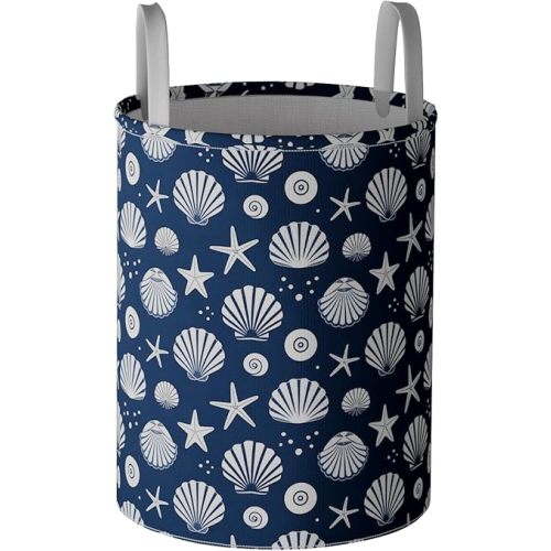 80L Large Laundry Hamper for Boys & Girls, Collapsible Storage Bin with Waterproof Lining, Cute Kids Laundry Basket Organizer for Bedroom, Nursery, Bathroom, Toy Storage