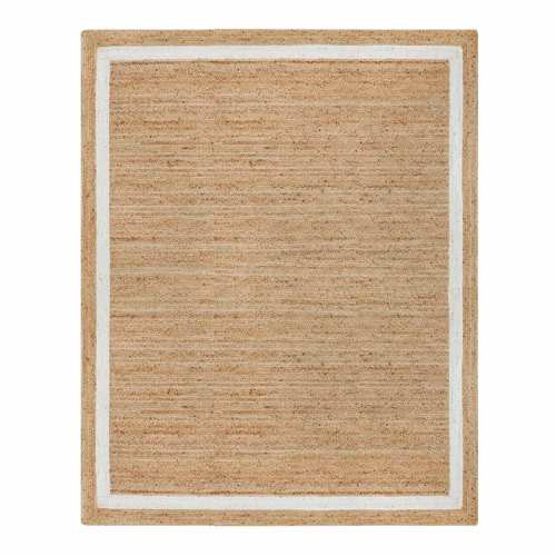 Providence Kinsey Natural Border Area Rug 8x10 | Area Rugs | At Home