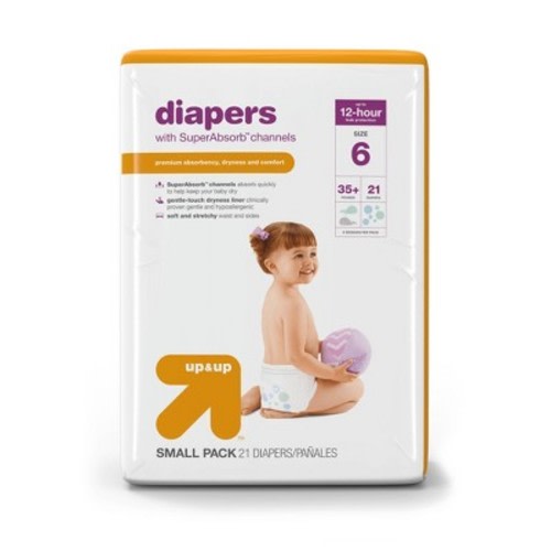 Diapers Pack - Up & Up™ - (select Size And Count)