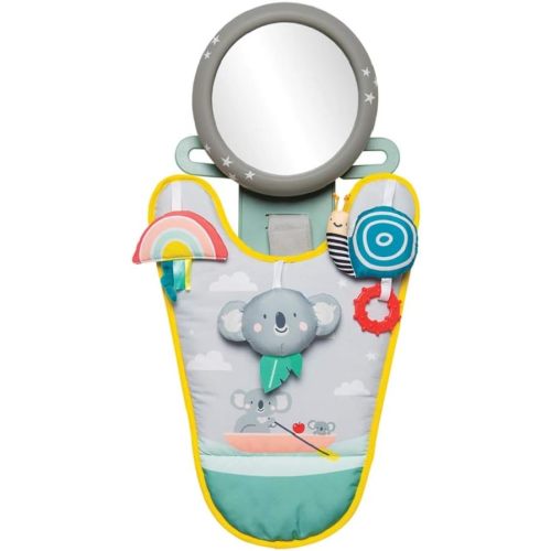 Taf Toys Koala in-Car Play Center | Parent and Baby’s Travel Companion, Keeps Both Relaxed While Driving. Car Activity Center with Mirror to Watch Baby from Driver’s Seat, for 0 Months and up