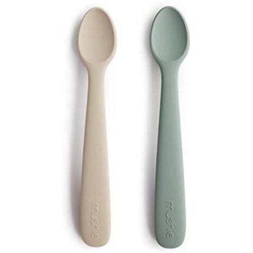 mushie silicone spoons baby