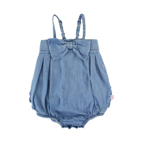Denim Bubble Romper