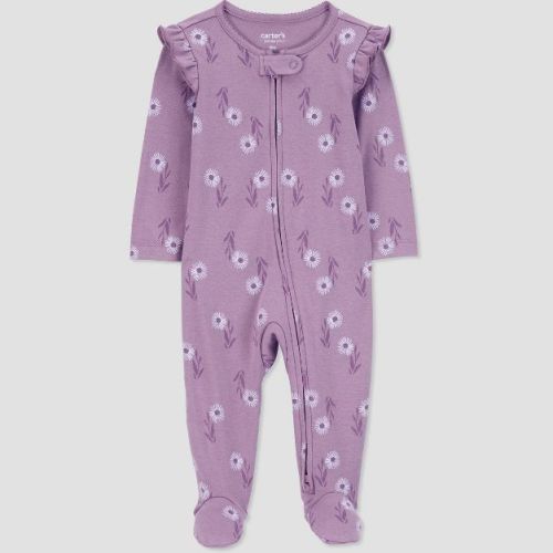 Carter's Just One You®️ Baby Girls' Sleep N' Play - Purple 3m