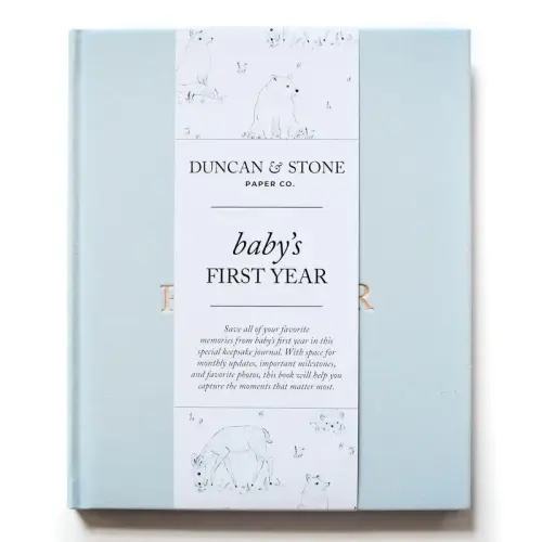Baby's First Year Memory Book | Keepsake for Milestones, Photos - TikTok Shop