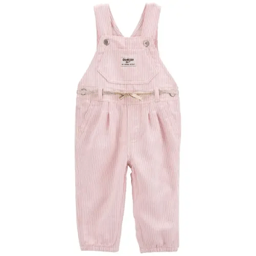 Baby Knit Denim Hickory Stripe Overalls - OshKosh | Carter's