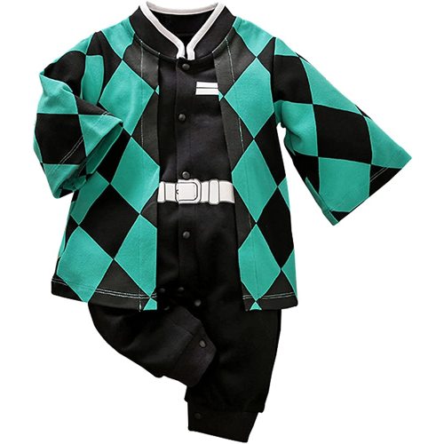 Newborn Baby Jumpsuit - Long Sleeve Cute Cartoon Anime Toddler Cosplay Clothes Set