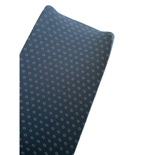 Changing Pad Cover, Steel Blue Geo
