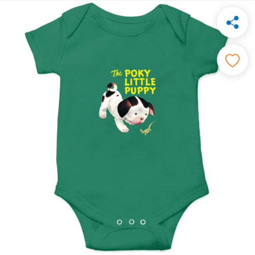 Poky Little Puppy little golden book illustration Onesies sold by Richardharold090 | SKU 238344999 | Printerval