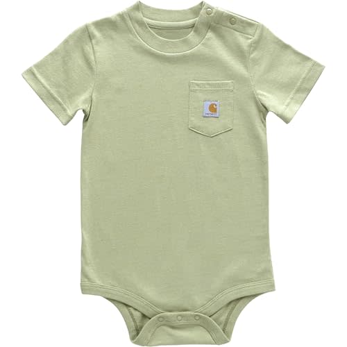 Carhartt Kid's CA5009 Short-Sleeve Pocket Bodysuit - Unisex
