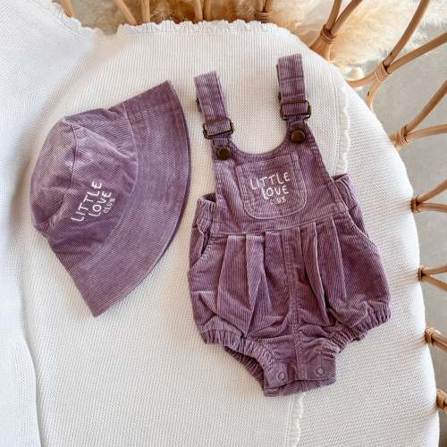 Corduroy 'Little Love Club' Bundle - Purple