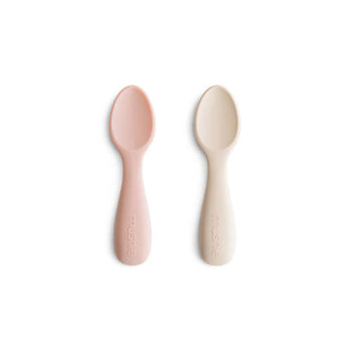 Silicone Toddler Starter Spoons 2-Pack – Mushie