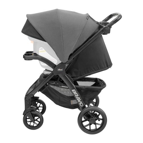 Bravo LE ClearTex Quick-Fold Stroller - Pewter