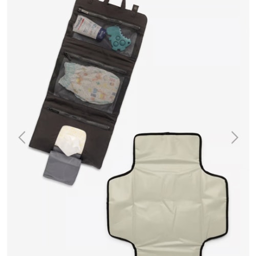 Diaper Changing Pad Organizer in Black | CALPAK