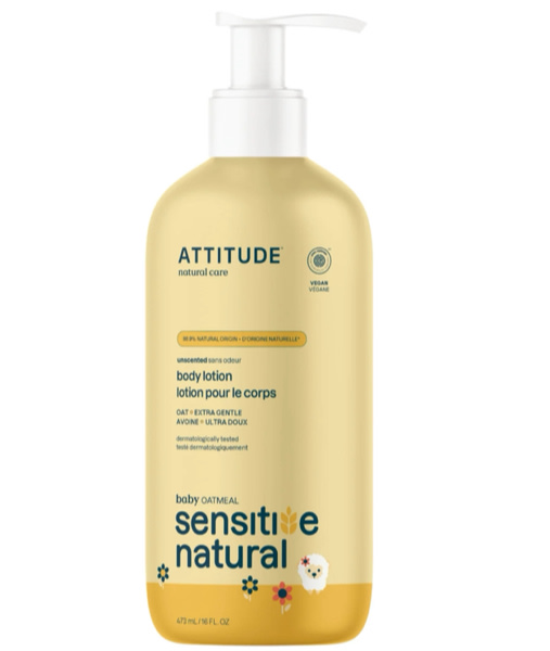 Body lotion for baby sensitive skin I ATTITUDE