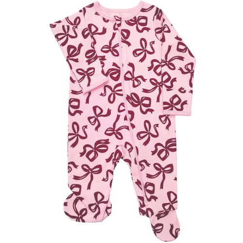 Wonder Nation Baby Gender Neutral Zip Front Footed Sleep N Play Pajamas, Sizes Preemie-6/9 Months