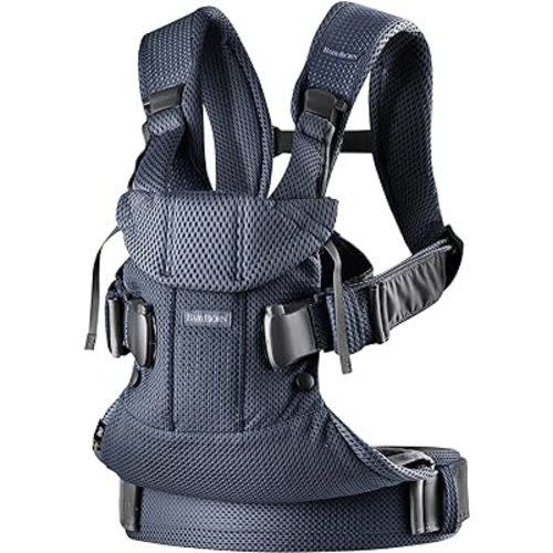BabyBjörn Baby Carrier One Air, 3D Mesh, Navy Blue, One Size(Pack of 1)