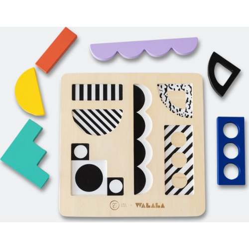 Etta Loves X Walala Studio Wooden Puzzle Board - Etta Loves Puzzles | Maisonette