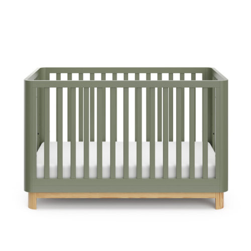 Santos 3-in-1 Standard Convertible Crib - Olive