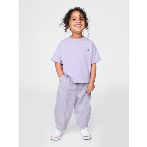 Baby & Toddler Pull-On Barrel Jeans