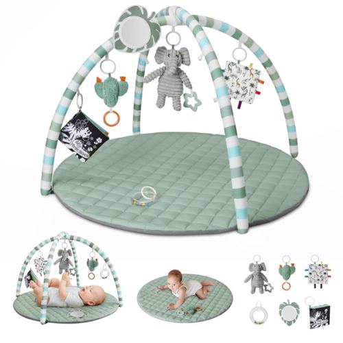 Baby Play Gym Mat, Tummy Time Activity Mat