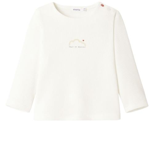 Long Sleeved T-Shirt Cream | Babyshop - Shop premium children's clothes and baby gear - Babyshop.com,