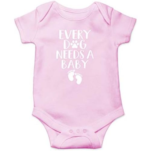 Every Dog Needs a Baby - Funny Baby Essentials Bodysuit - Baby Boy Clothes Newborn Girl Outfits