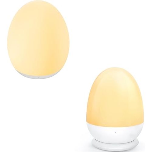 MediAcous Night Light for Kids, Baby Night Light with 7 Colors Changing & Dimming Function, Rechargeable Night Light with 1 Hour Timer & Touch Control, Up to 100H