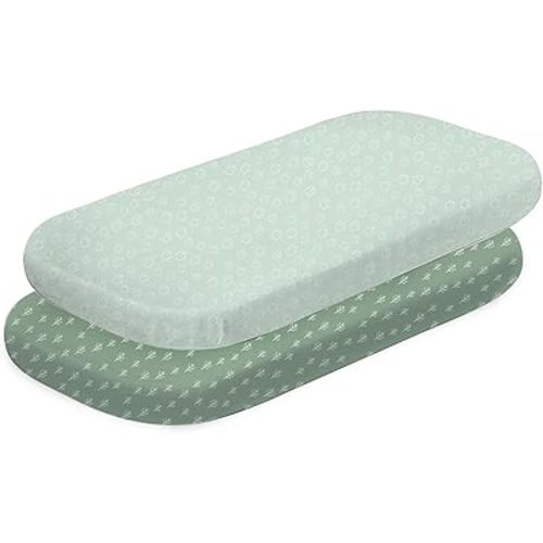 Bubba Blue 2 PK Co Sleeper F Sheet Avocado/Forest
