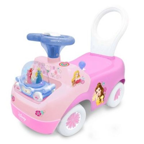 Kiddieland Disney Spark N Glow Princess Carriage Ride-on - Pink