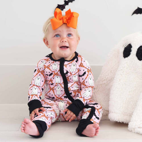 Halloween Convertible Zip Rompers