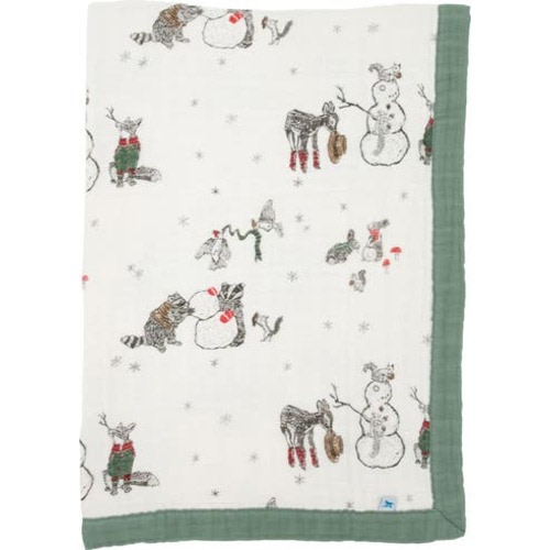 Cotton Muslin Baby Quilt