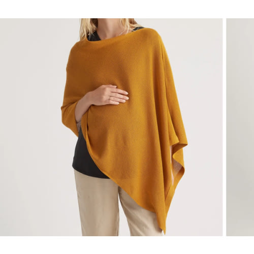 Lightweight Cotton Cashmere Nursing Shawl