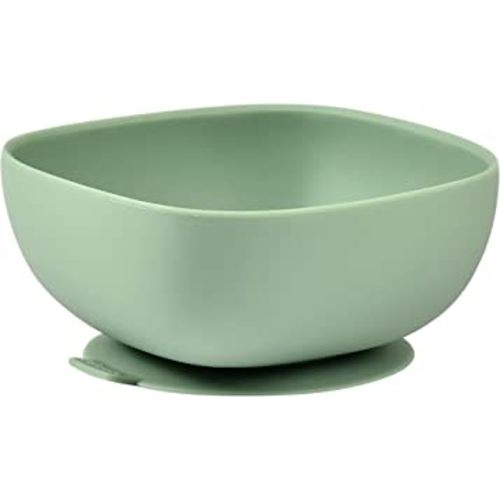 Beaba Silicone Suction Baby Bowl - Silicone Bowl, Toddler Bowls, Baby Bowls First Stage, Baby Necessities, Baby Essentials, Toddler Baby Feeding, Sage