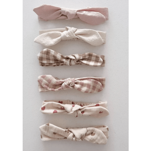 Baby Gauze Cotton Bow Headband