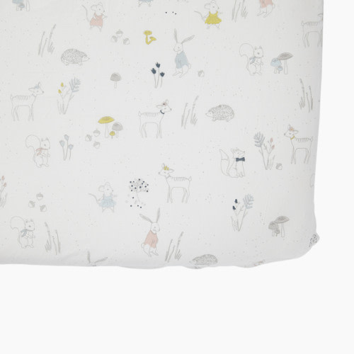 Pehr Brushed Organic Cotton Crib Sheet - Magical Forest