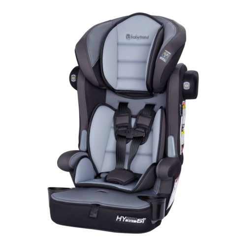 Baby Trend Hybrid SI 3-in-1 Combination Booster Car Seat with Side Impact Protection - Madrid Black: LATCH Compatible, Machine Washable Seat Pad, Foam
