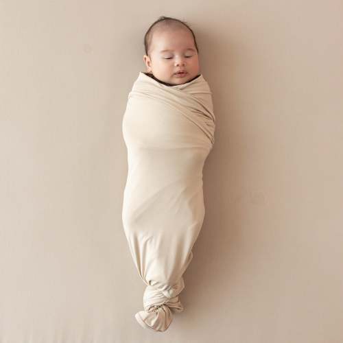 Swaddle Blanket in Bisque