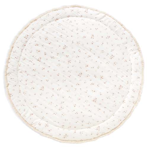 Organic Cotton Quilted Play Mat - Bloom