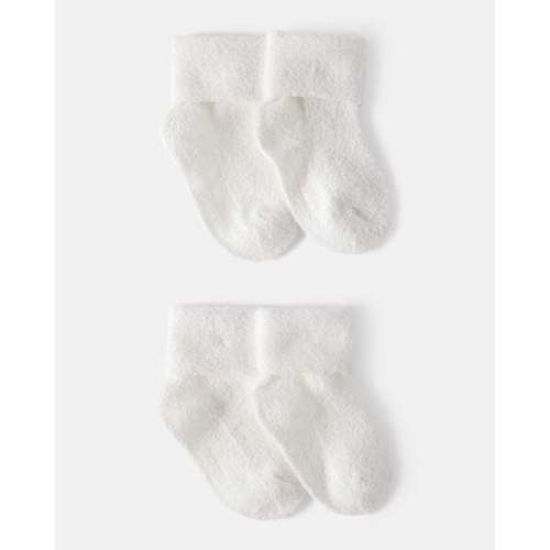 Baby 4-Pack Foldover Chenille  Booties - Carter's | Carter's