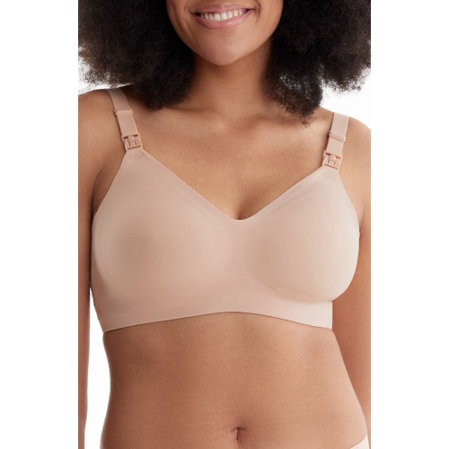 Wireless Nursing/Maternity Bra, -Large