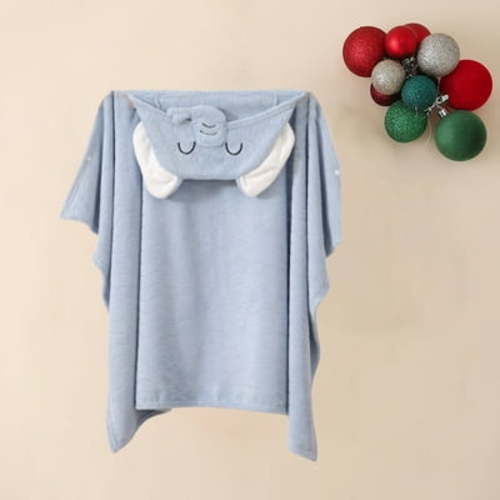 TopLLC 0-6 Years Old Baby Hooded Cloak - elephant