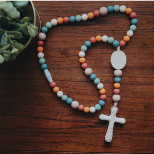 Silicone Baby Rosary | God’s Grace | Chews Life