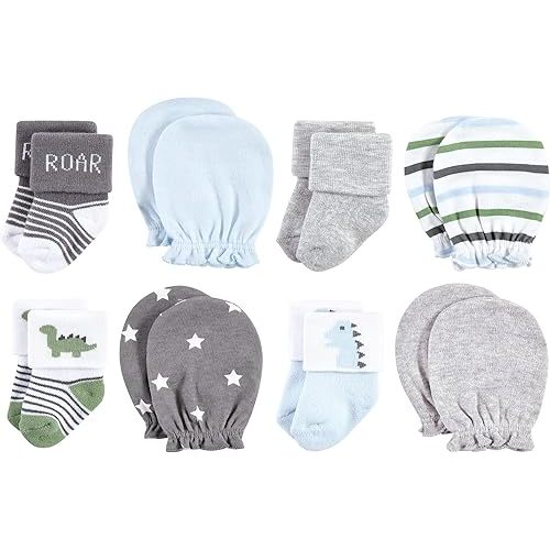 Hudson Baby Socks and Mittens Set