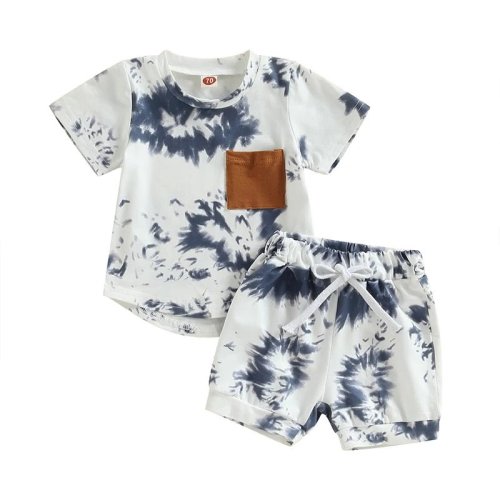 Tie-dye Pocket Tee Set