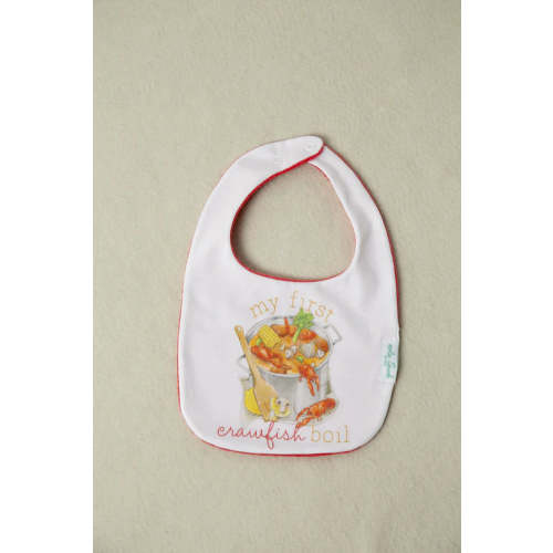 Nola Tawk My First Crawfish Boil Bib