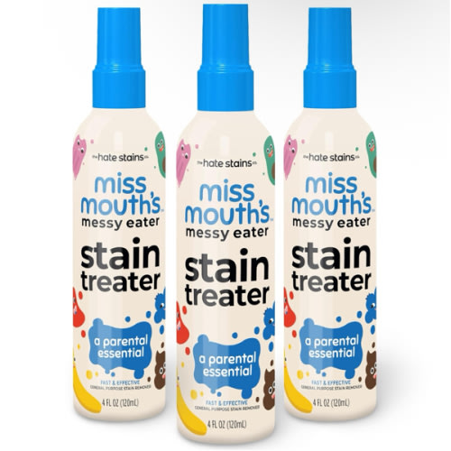 Miss Mouth\'s Messy Eater Stain Treater Spray (3-Pack)